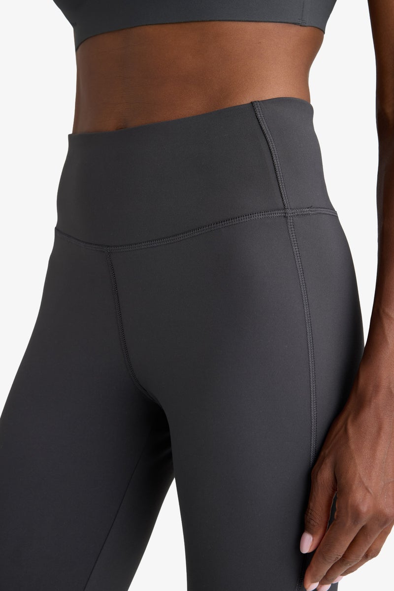 DeFacto Grey Woman DeFactoFit High Waist Soft Touch Premium Leggings Casual - Image 5
